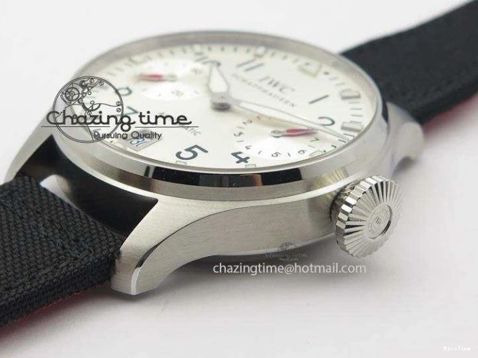 MIROTIME 0318 Big Pilot Real PR IW500432 DFB Limited Edition ZF 1:1 Best Edition On Black Nylon Strap A Fashionable 7276